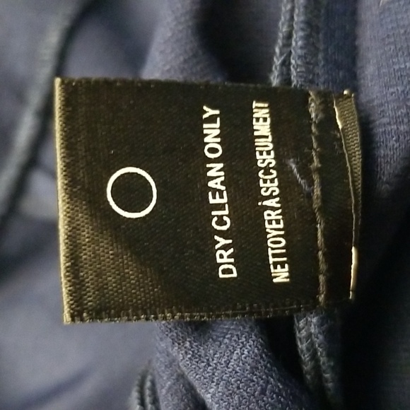 Atwell tangerine and navy dress.  Size large. - Picture 7 of 7